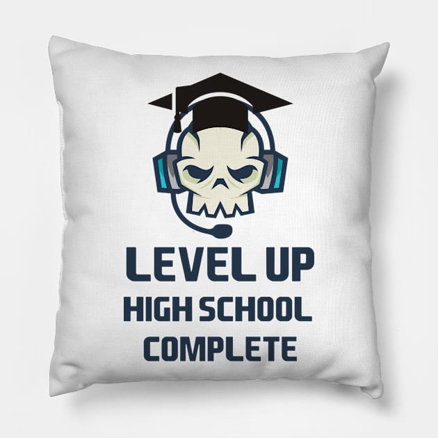 2019 High School Graduation Gamer Gift Shirt Pillow by islander