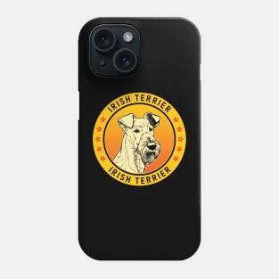 Irish Terrier Dog Portrait Phone Case