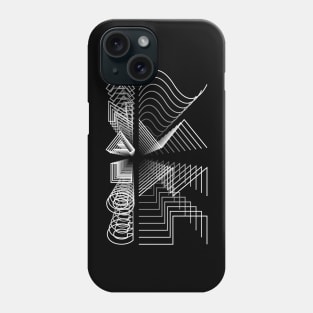 Analog Waveform Audio Digital Design Modular Gift Phone Case