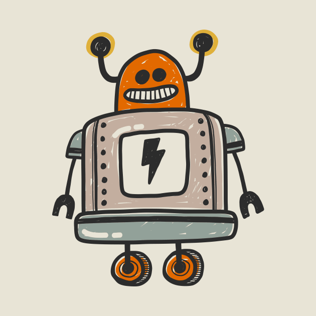 Super Robot Number 2 by JunkyDotCom