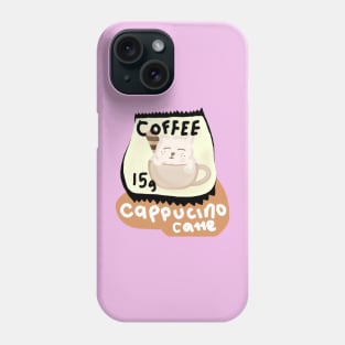 A Cappucino Catte Phone Case