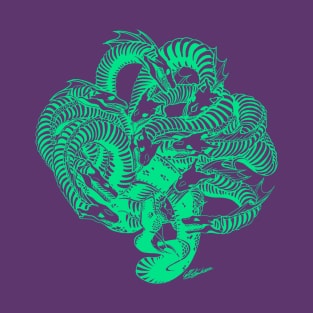 Lonely Hydra - Neon T-Shirt