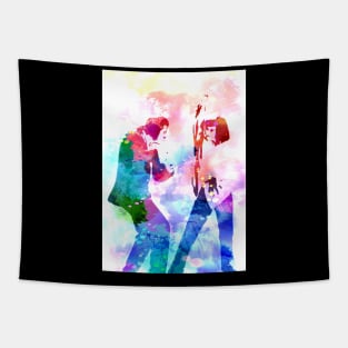 Pulp Fiction Watercolor Tapestry