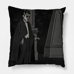 Bela Lugosi in Red Skeleton Pillow