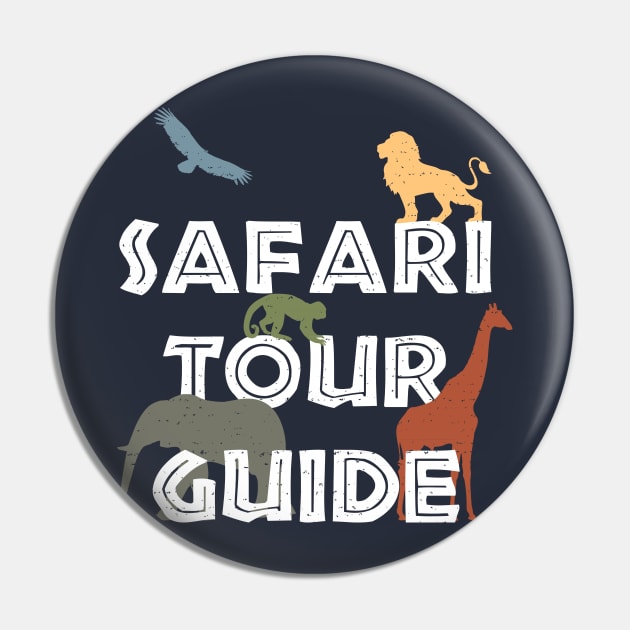 Safari Tour Guide Pin by BraaiNinja