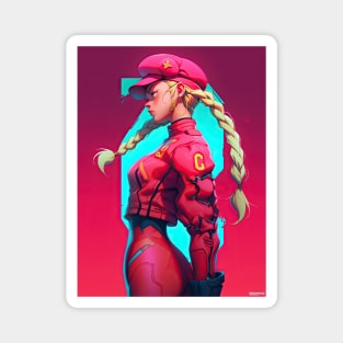 STREET FIGHTER | 🔴 M.BISONS CAMMY 🔴 THE DICTATORS KILLER BEE 🔴 FEMALE BISON Magnet