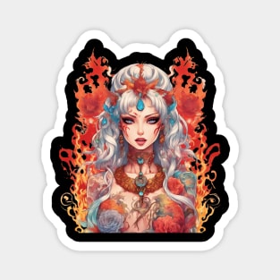Apocalyptic Flame Demon Magnet