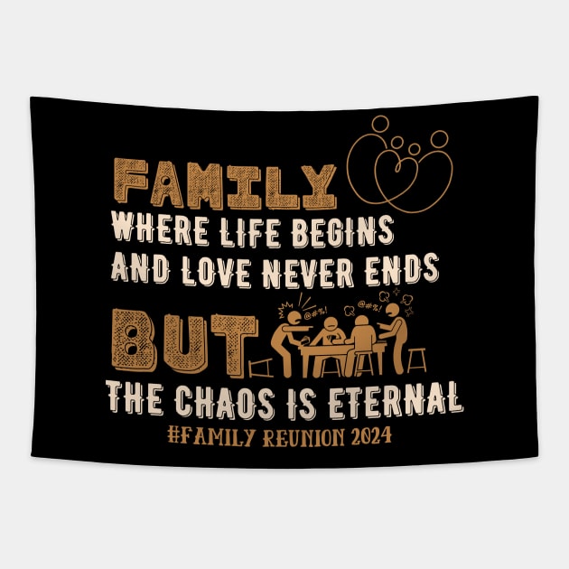 Family-reunion Tapestry by WordsOfVictor