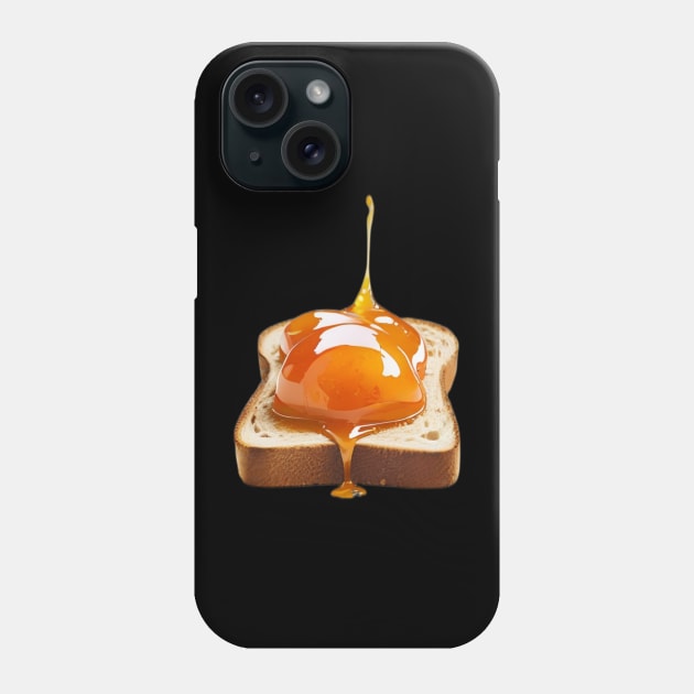 Apricot Kawaii Yummy Sandwich Vintage Since Retro Phone Case by Flowering Away