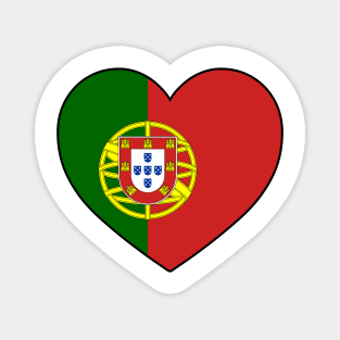 Heart - Portugal Magnet