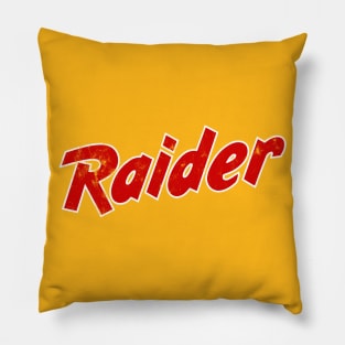 Raider - Dark Schokolade - Distressed Pillow