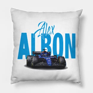 Alex Albon Racing Car Pillow