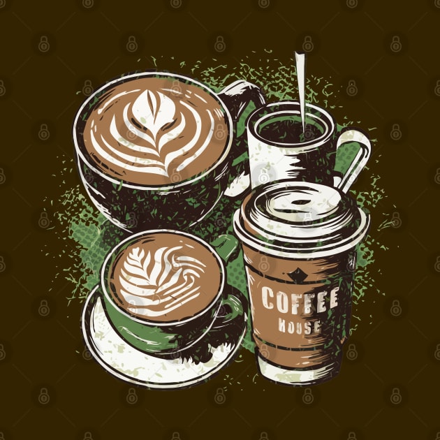 Coffee House Favorites by BuzzArt