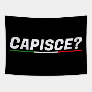 italian slogans: CAPISCE? Tapestry