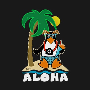 Aloha From The Hawaiian Penguin T-Shirt