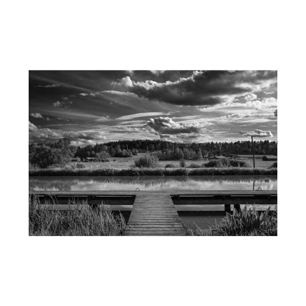 Dramatic clouds over the Göta Canal in Sweden by connyM-Sweden