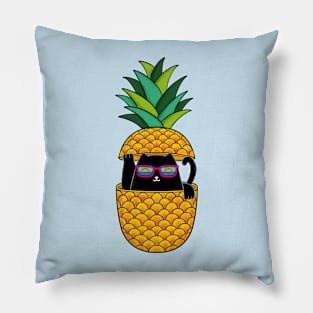 Cat Pineapple Pillow