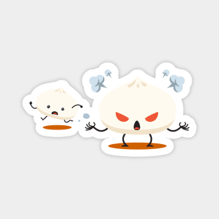 Angry Dumpling Magnet