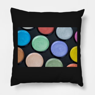 Iridescent color palette Pillow