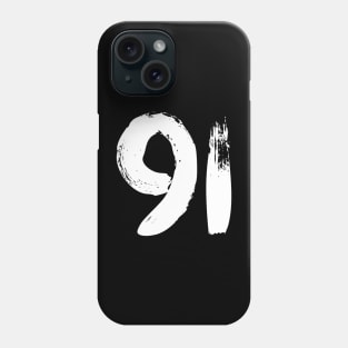 Number 91 Phone Case