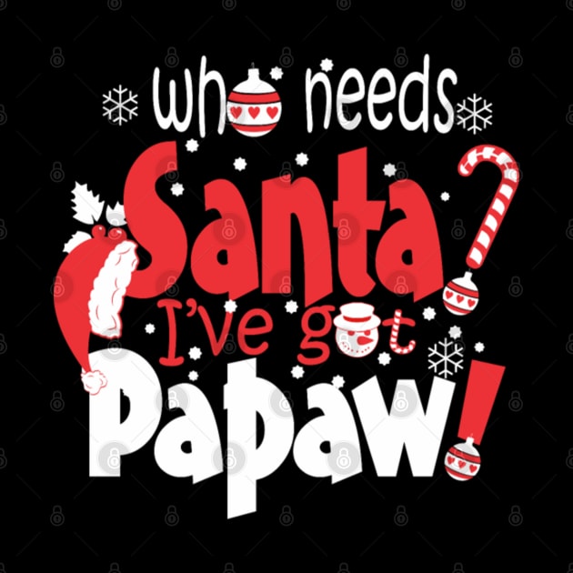 Santa Papaw Ugly Christmas Sweater Gifts For Family by uglygiftideas