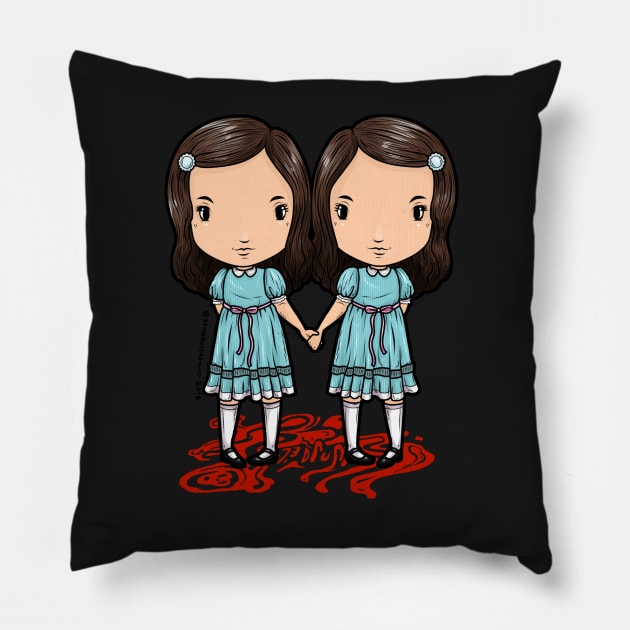 Come play with us Danny Pillow by SpacebatDesigns 