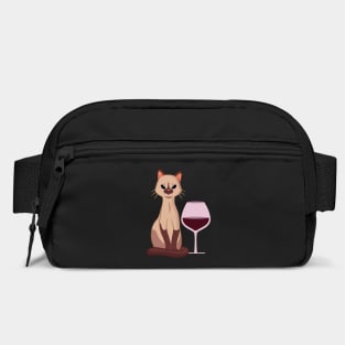 Easily Distracted by Cats and Wine Bag