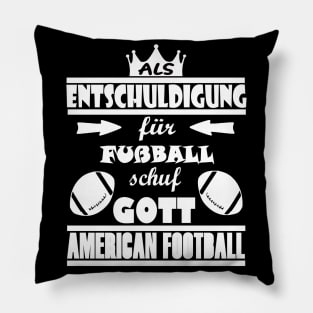 american football cooler als Fußball Quarterback Pillow