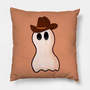 Cowboy ghost Pillow