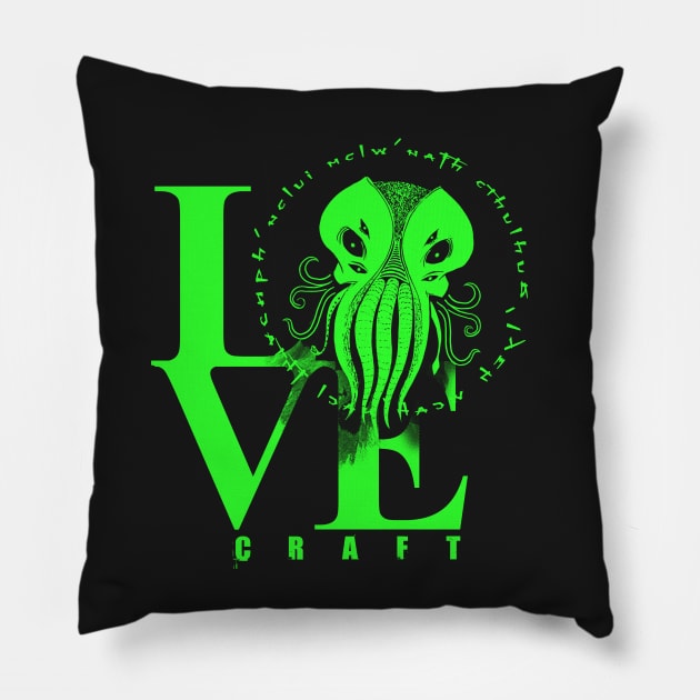 Lovecraft Pillow by PopShirts