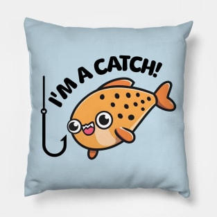 I'm a Catch Fish Cartoon Pillow