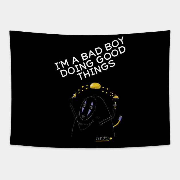 I'M A BAD BOY DOING GOOD THINGS Tapestry by rankgenoa