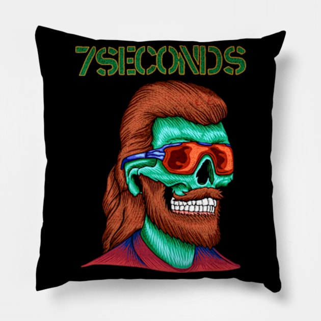 Danger of Death 7 seconds of love Pillow by IsrraelBonz