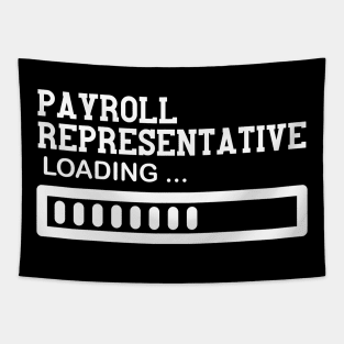 Funny Payroll Representative Job Lover Gift Idea Tapestry