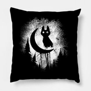 Midnight Cat Pillow