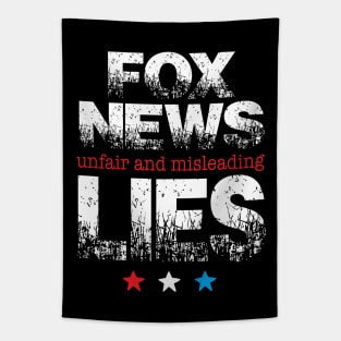 Fox News Lies Tapestry