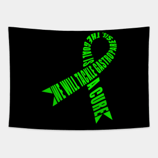 Goal Is A Cure Green Ribbon - Gastroparesis Tapestry