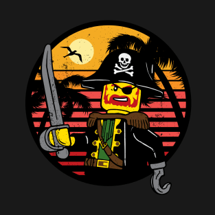 Pirates Captain Brick Beard T-Shirt