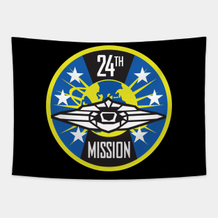 24th Mission Tapestry