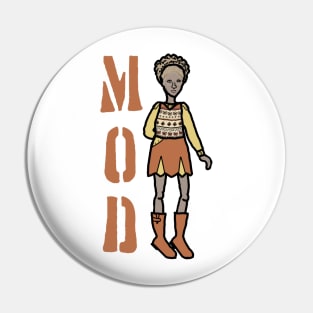 Mod Is Not Dead Pin