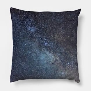 Night sky milky way Pillow