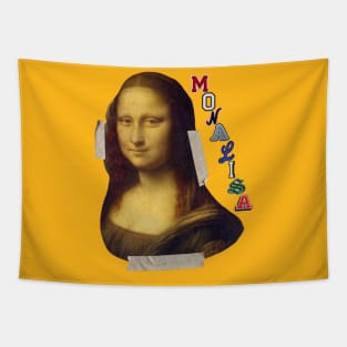 Monalisa Parody Tapestry