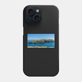 Ynys Bery off the Welsh coast, Pembrokeshire Phone Case