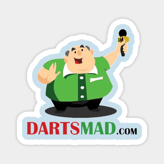 Darts Mad green logo Magnet by Darts Mad