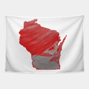 Bleed Wisconsin Tapestry