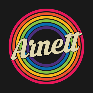 Arnett - Retro Rainbow Style T-Shirt