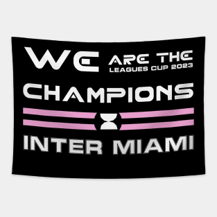 CHAMPIONS LEAGUES CUP 2023 - CAMPEONES INTER MIAMI Tapestry