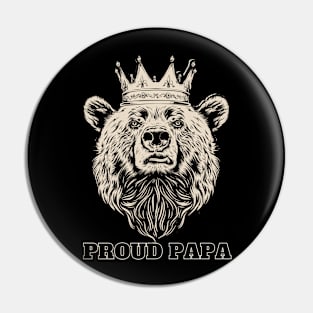 Proud Papa Pin