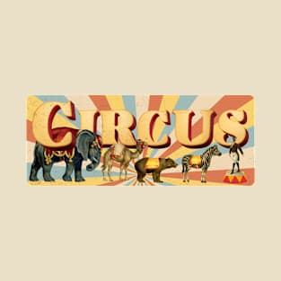 Vintage Circus Animals T-Shirt