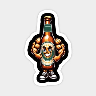 Mighty Lager Muscle Magnet